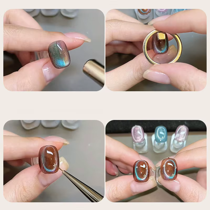 Nouvel aimant pour nail art en forme de trou noir