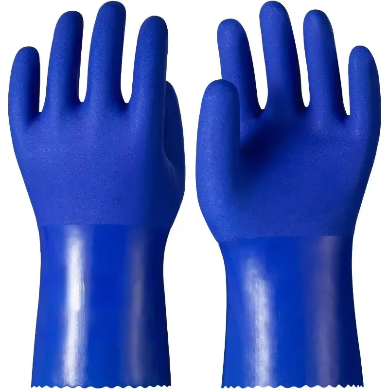 Gants industriels résistants aux produits chimiques, Protection épaisse, antidérapante, résistante à l'huile et aux acides