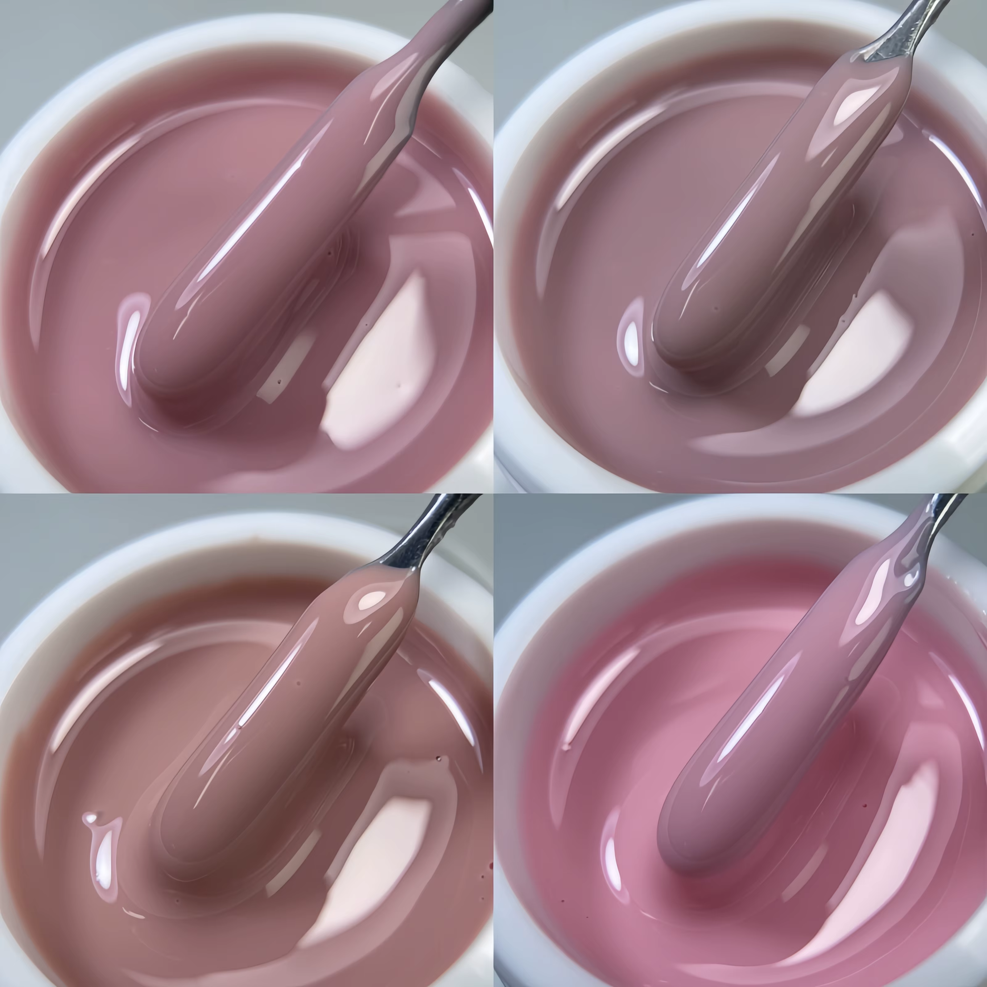 MSHARE Gel Acrylique Liquide Rose Moyen Acrygel Constructeur pour Extension d'Ongles Auto-Nivelant Soak Off Sans TPO 50ml