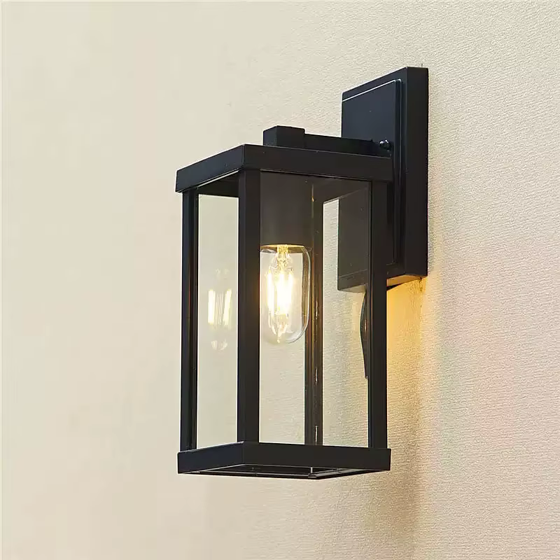 Lampes murales extérieures rétro imperméables pour balcon cour porte couloir extérieur applique murale Villa paysage décor éclairage
