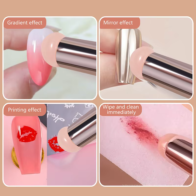 Pat Gel-Pinceau en silicone pour les ongles