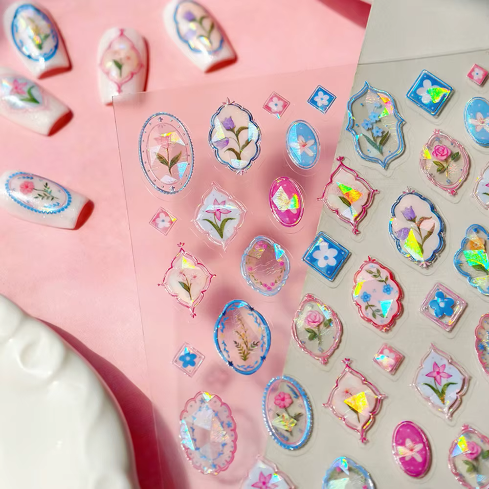 Autocollant 5D pour Nail Art