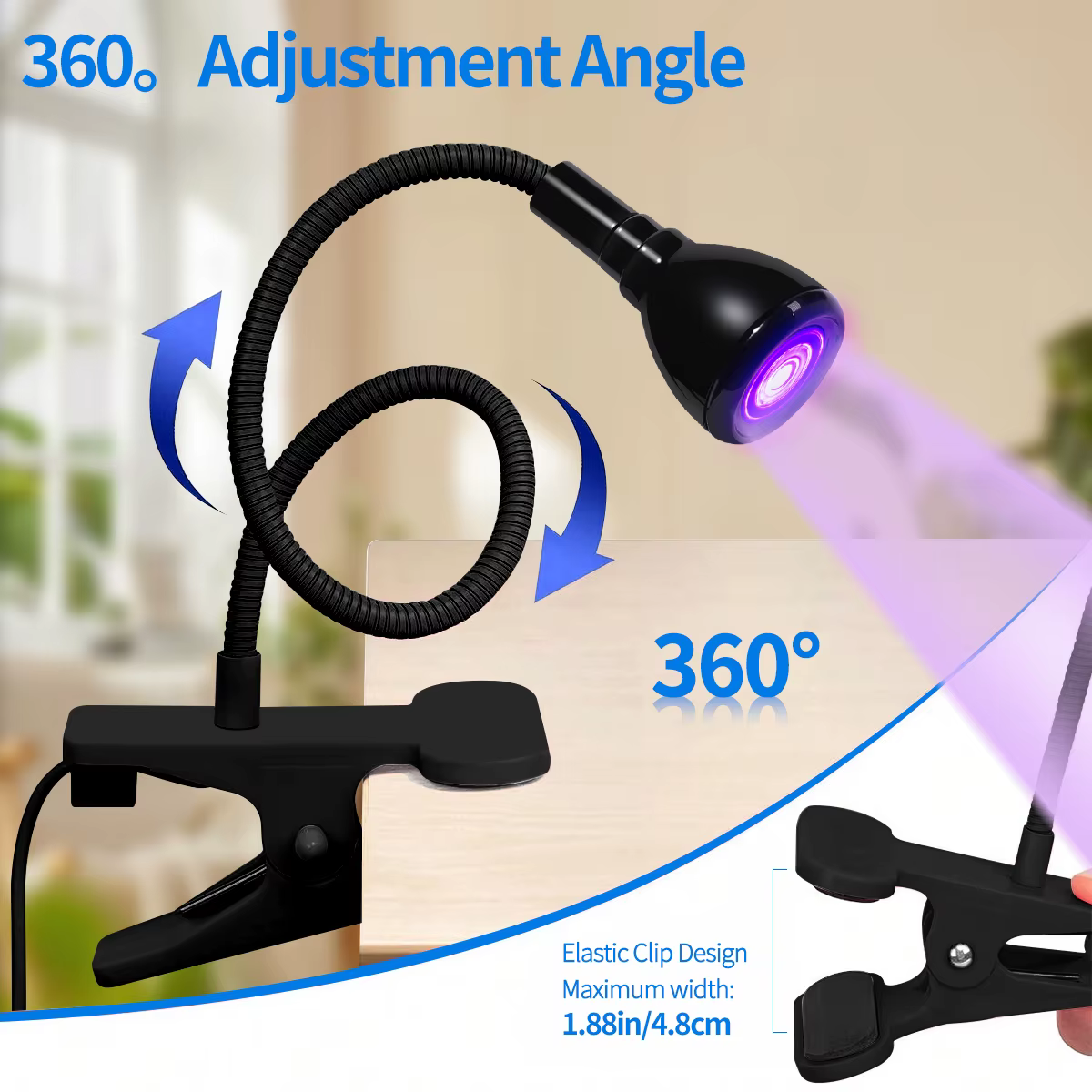 Lampe LED UV pour Séchage de Gel et Vernis à Ongles