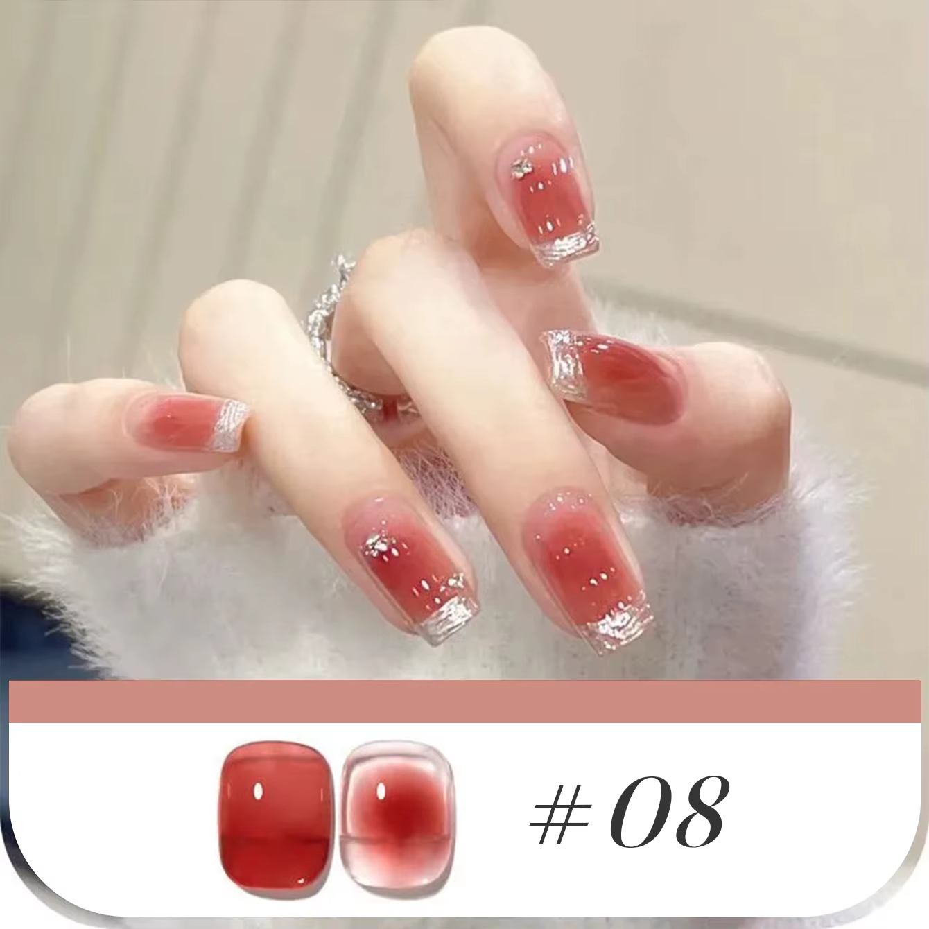 MIANEL 10ML Pure Desire Blush Jelly Gel Vernis à Ongles 2026 Nouveau