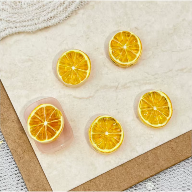 Accessoires pour nail art en résine 3D