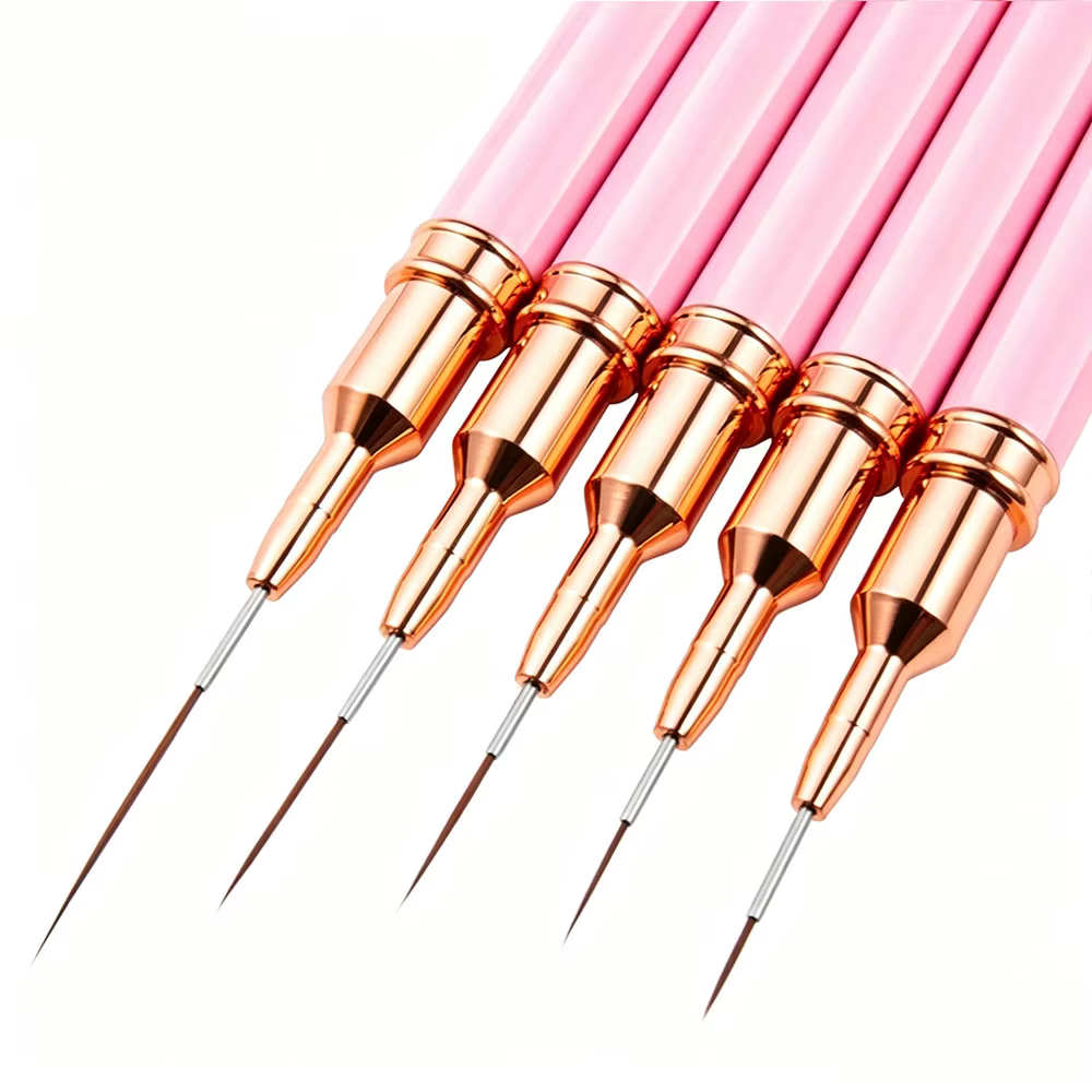 Ensemble de 5 pinceaux professionnels pour ongles