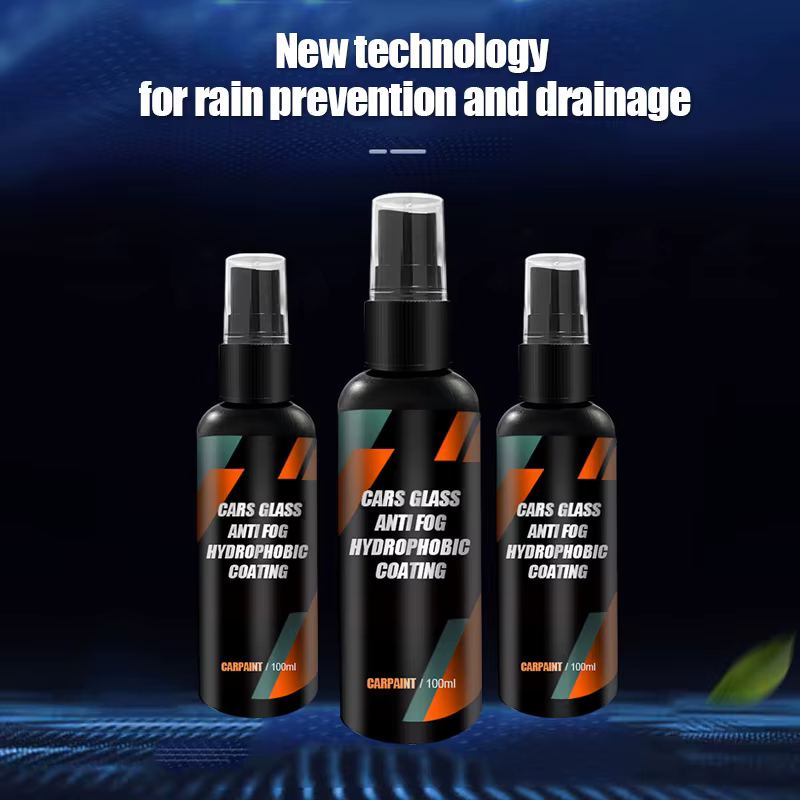 Spray hydrofuge pour voiture, revêtement Anti-pluie, pour verre de voiture, hydrophobe, Anti-pluie, liquide, miroir de pare-brise, hydrofuge