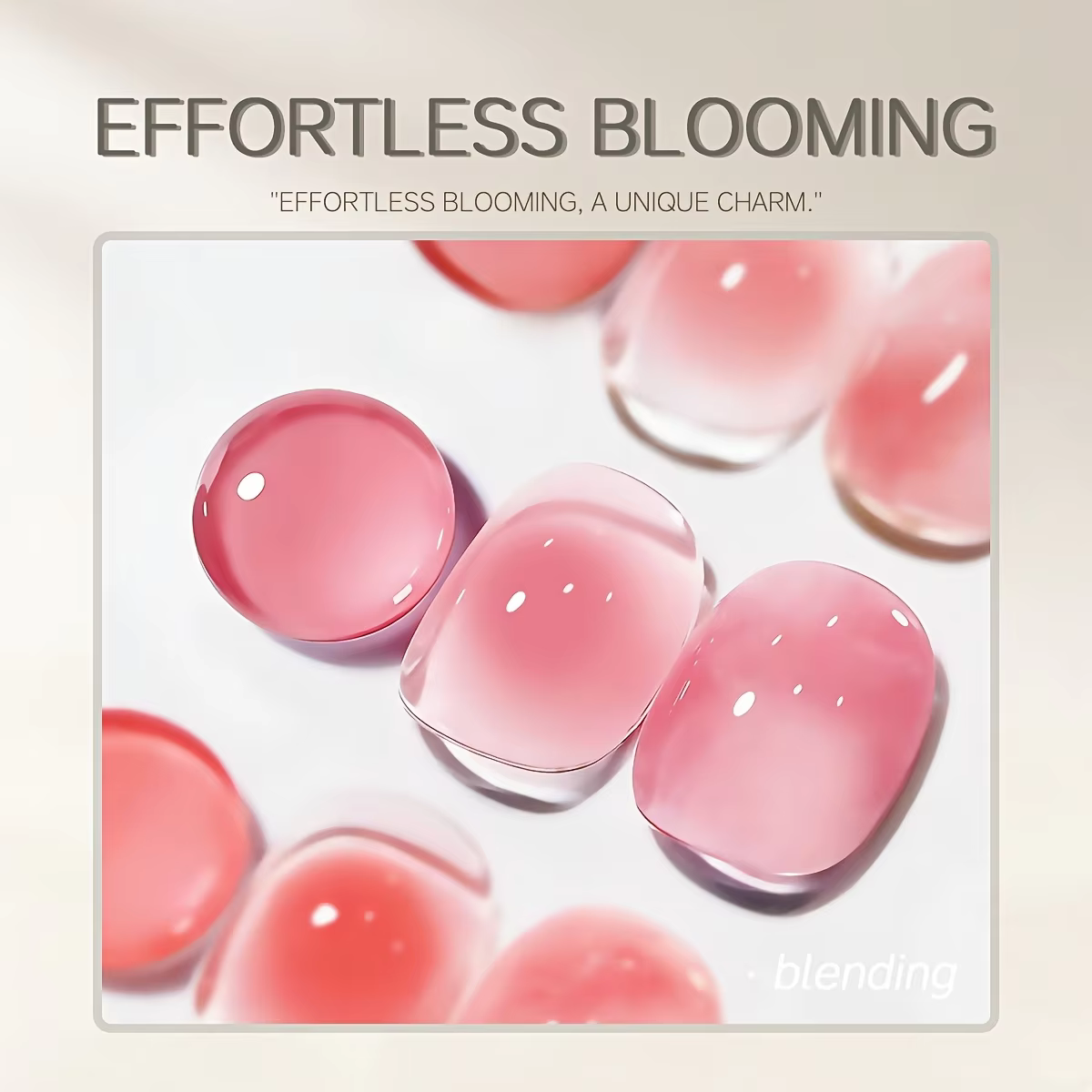 Vernis à ongles en gel transparent Blossom 10 ml