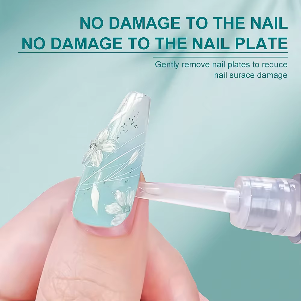 Stylo dissolvant pour colle à ongles - Sans acétone