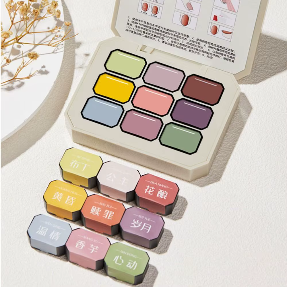 Mini Gel Ombre 4-en-1 pour Ongles
