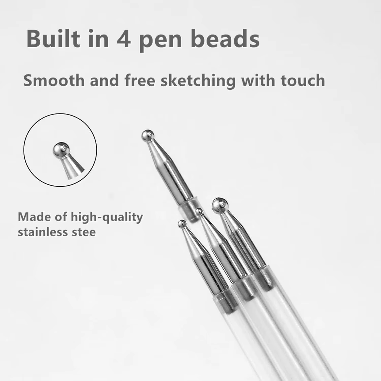 YIKOOLIN Stylo à points 5-en-1 pour nail art