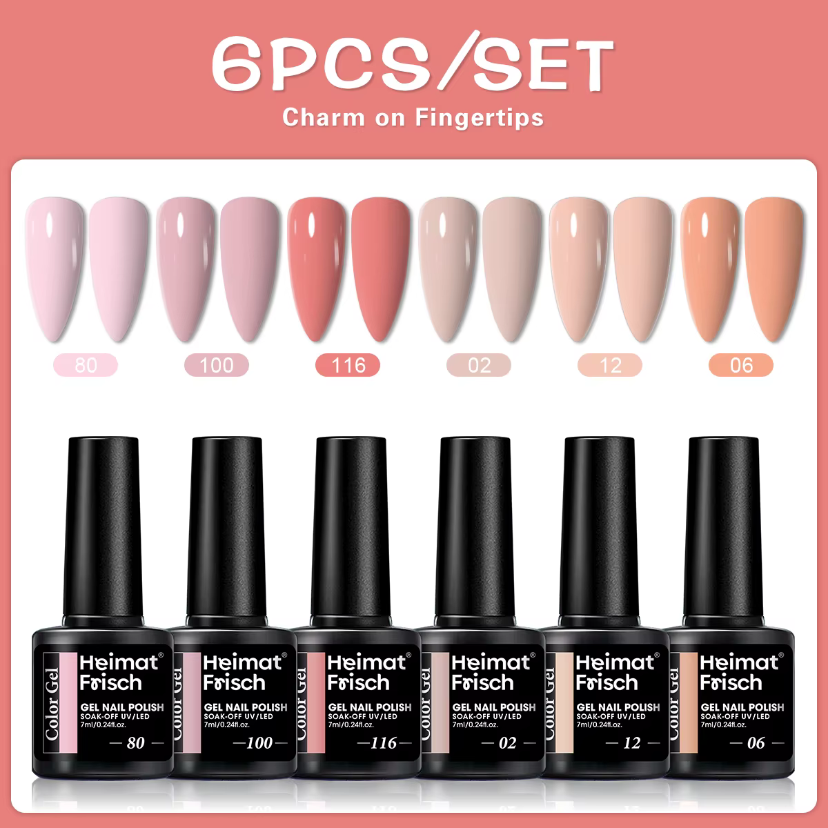 Série de blocs de couleurs | Ongles brillants 0.24 oz Gel de mousse de bonbons à la mode Semi-Permanent Nail Art goutte