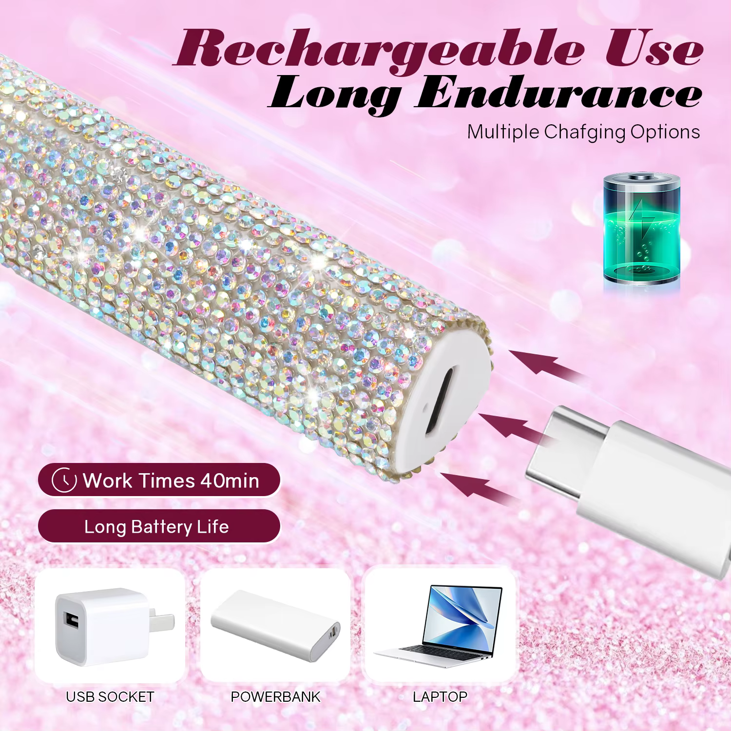 Lampe sèche-ongles portable UV/LED durcissement des ongles tout le vernis Gel outil d'art