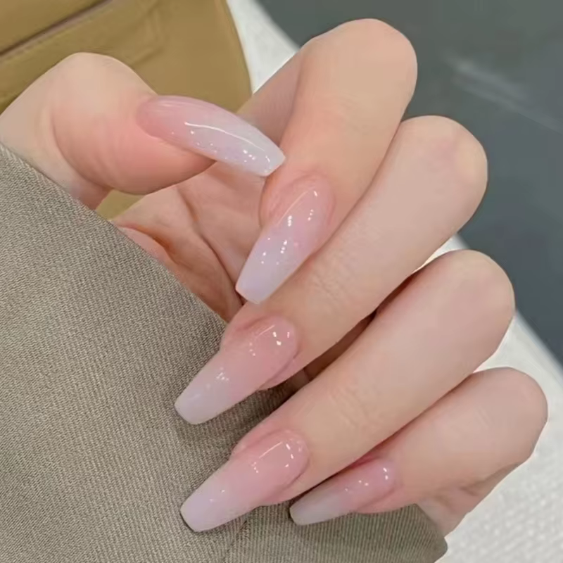 Nail Art faux ongles ballerine japonaise presse