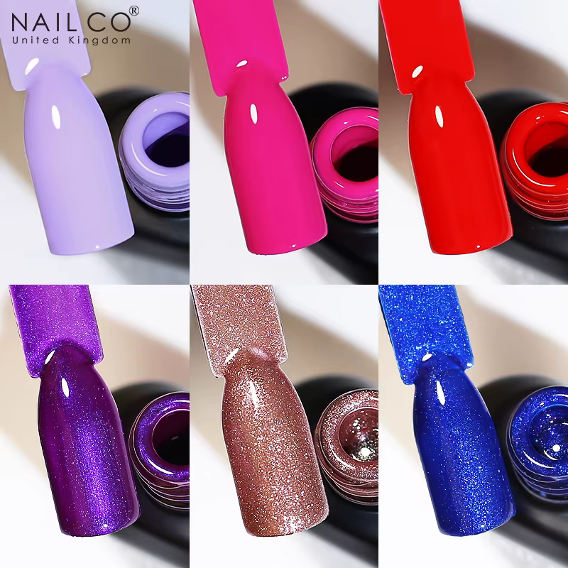 NAILCO 283 couleurs Gel Vernis à ongles Base supérieure