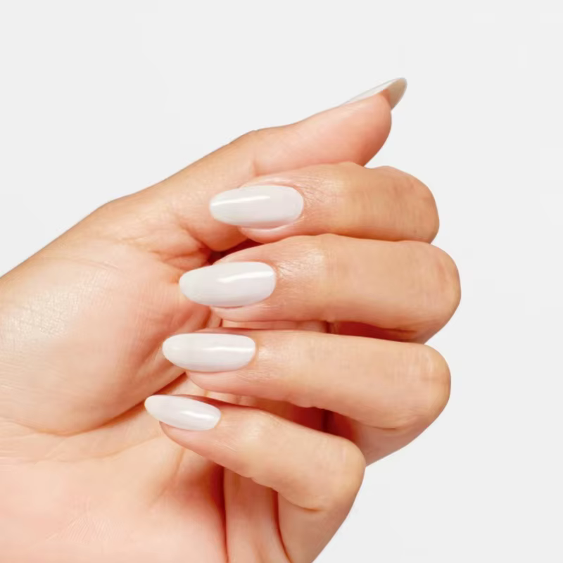GC H22 2 Vernis à ongles gel blanc laiteux Opies Bubble Bath +