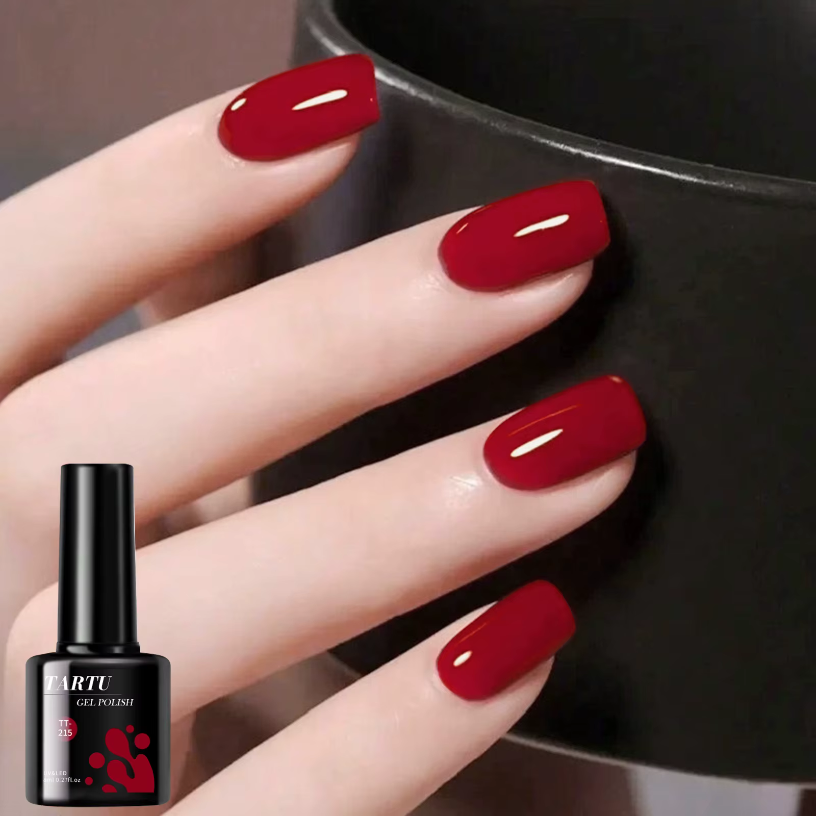 TARTU 8ml Gel Vernis à ongles Rose