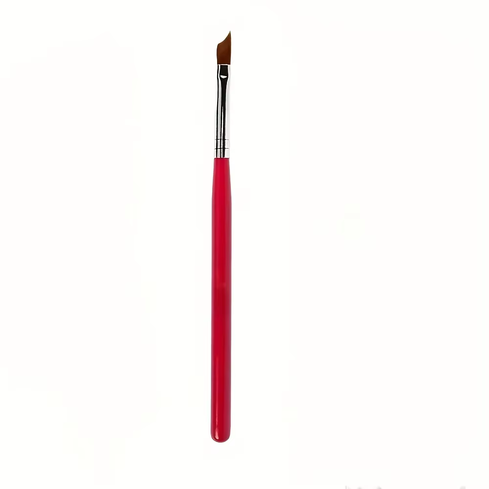1 pinceau à ongles français vert/rouge