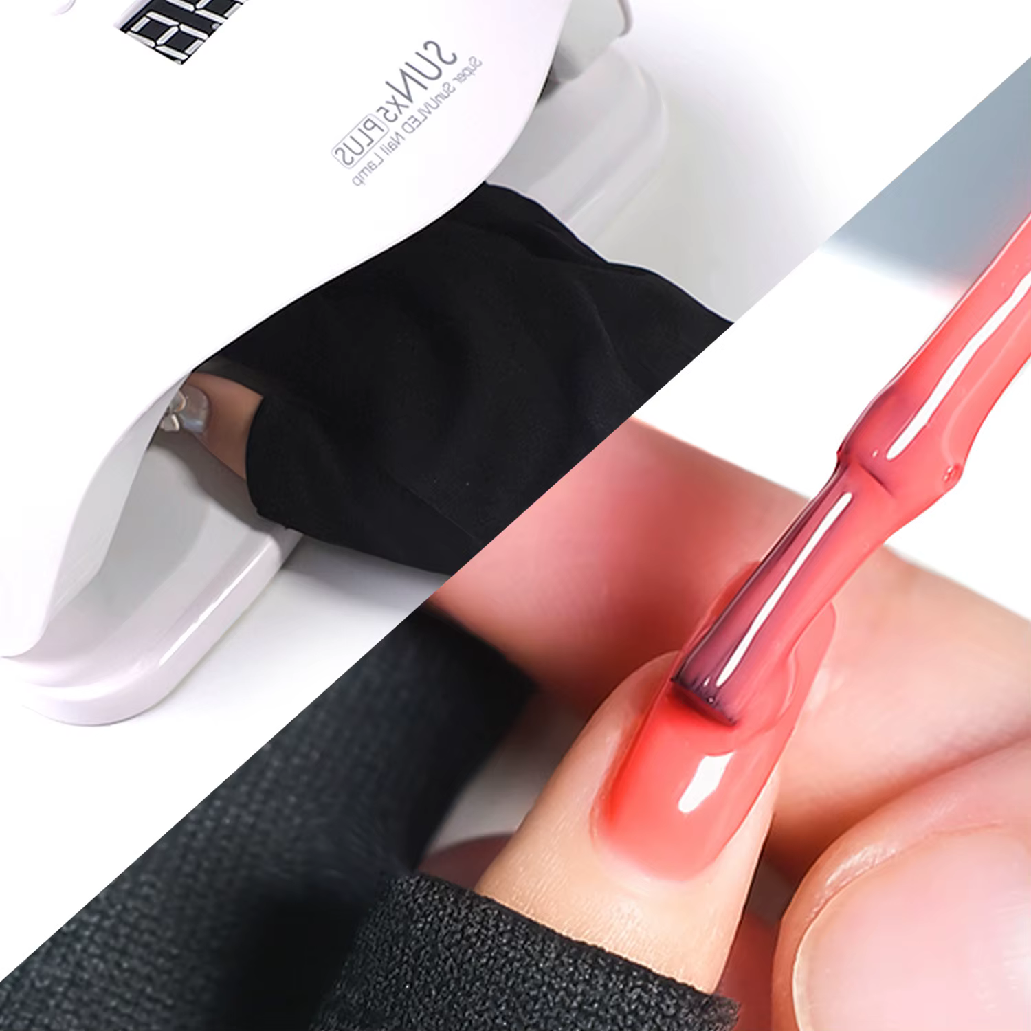 Gants anti-UV pour nail art
