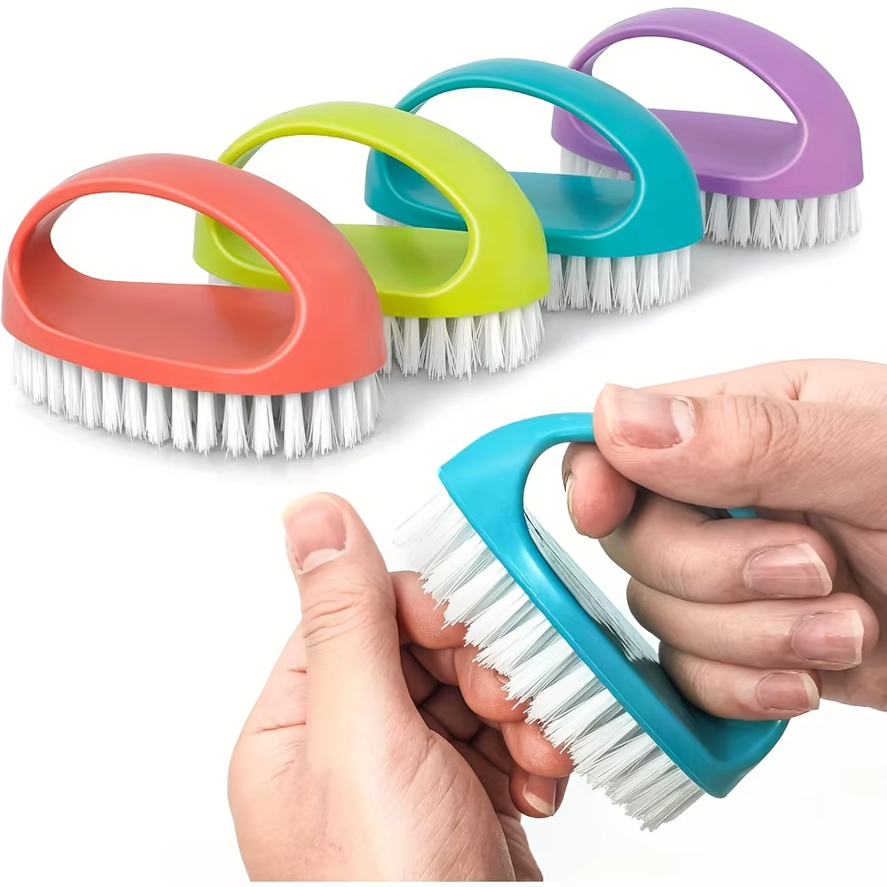 Brosse à ongles robuste avec poils durs | Nettoie en profondeur les mains