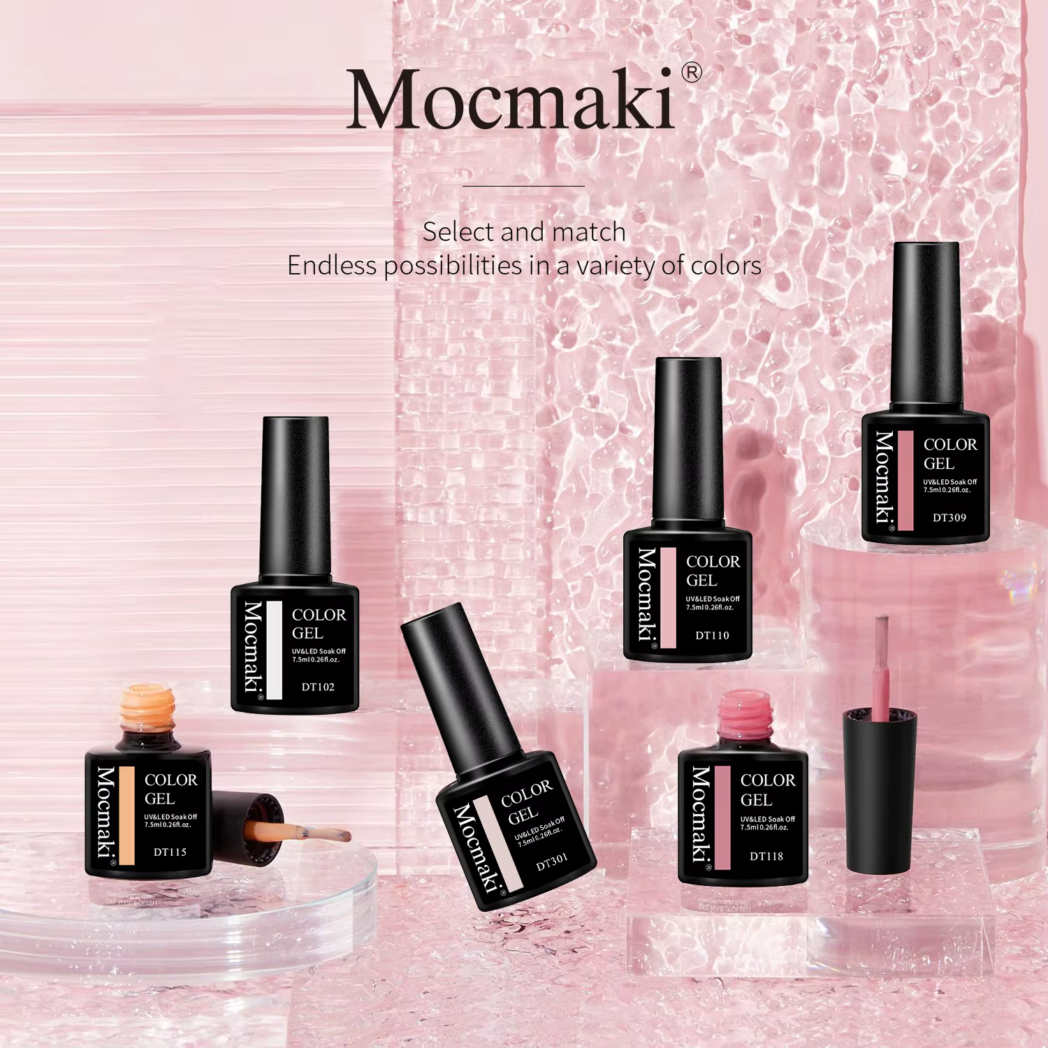 Kit de vernis à ongles en gel 10 pièces/ensemble