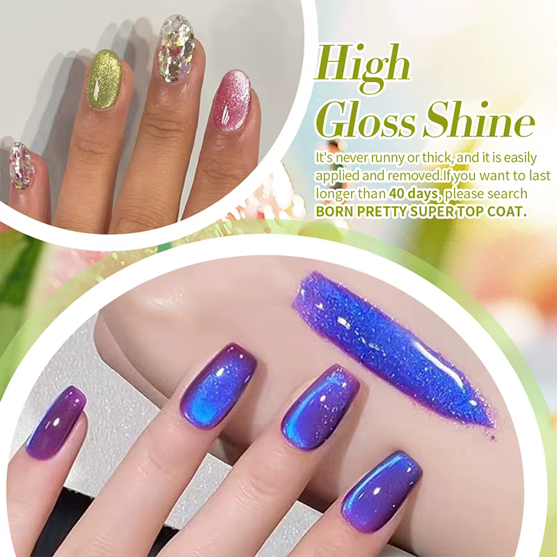 BORN PRETTY 10ml été fruits couleur Gel vernis à ongles goyave raisin violet miel piège chat magnétique