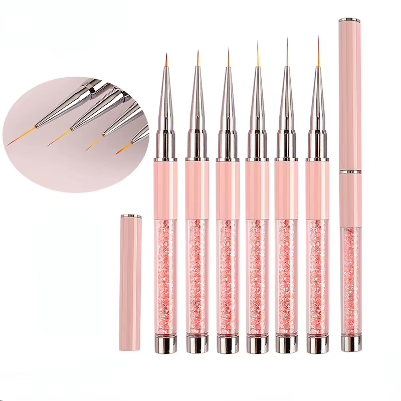 Brosse à Ongles Rose pour Salon de Manucure