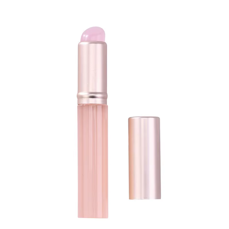 Pinceau en silicone rose gelée pour nail art