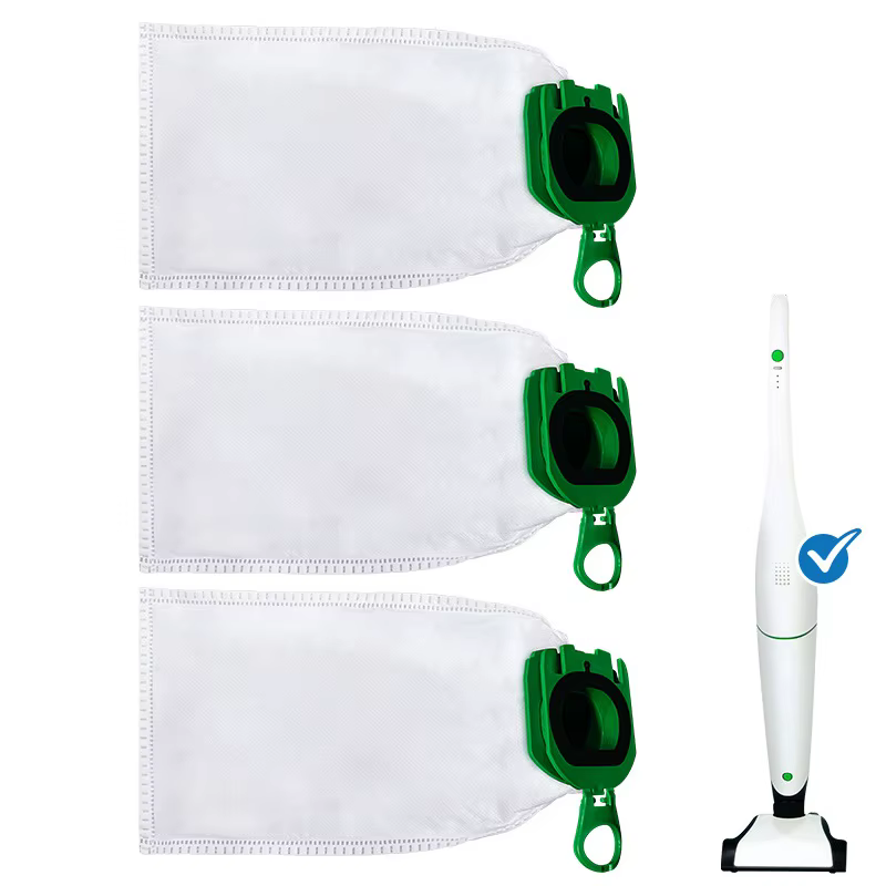 Sacs de rechange pour aspirateur sans fil Vorwerk Kobold VB100, sac à poussière de poulet, remboursable 100, FP100 yen, 100, paquet de 3
