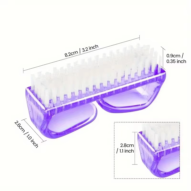 1 Brosse exfoliante pour ongles