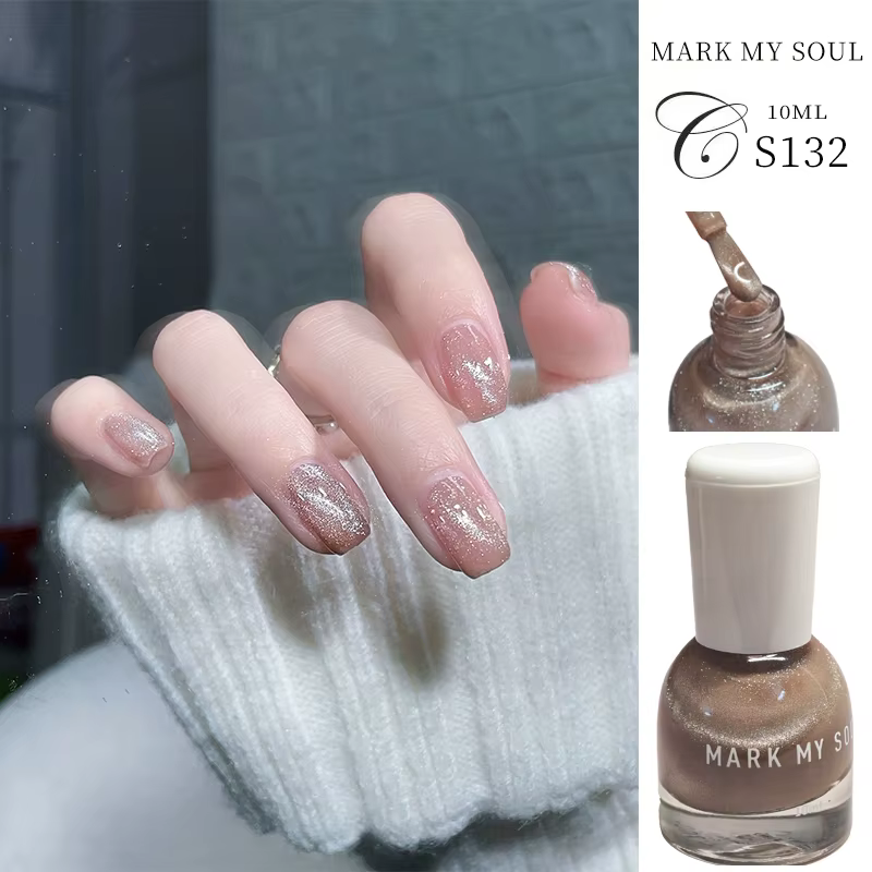 10mlx4[55/112/132/133] Vernis à ongles huileux effet œil de chat pour usage quotidien