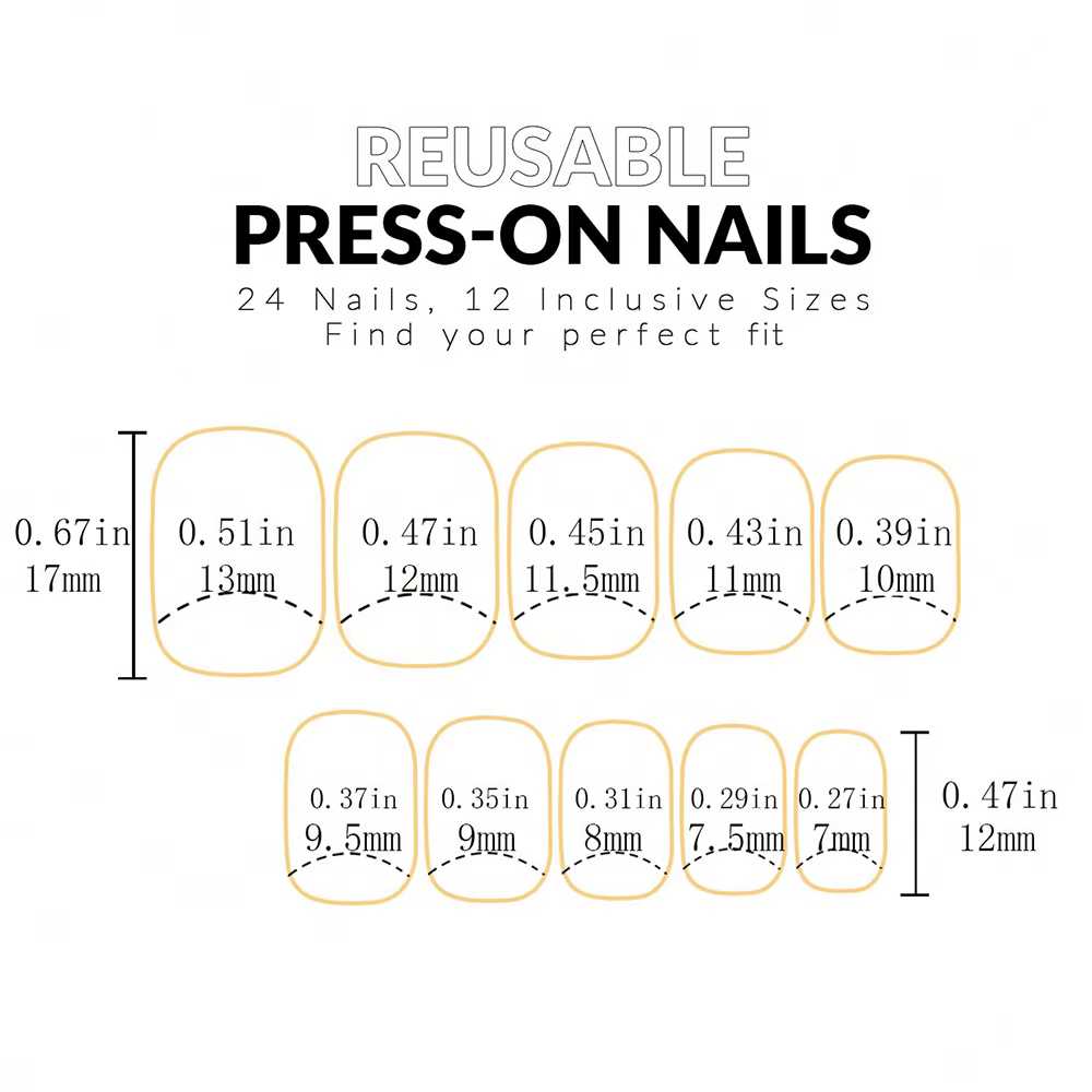 Faux ongles de Style Simple français
