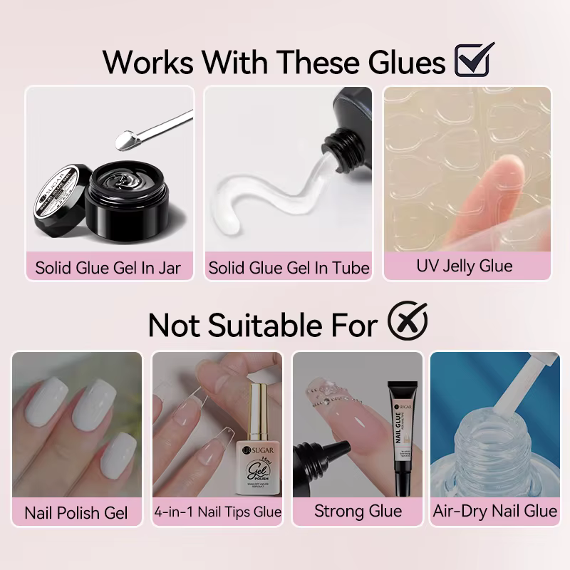 UR SUGAR 15ml dissolvant pour pointes solides Gel faux ongles conseils adhésifs