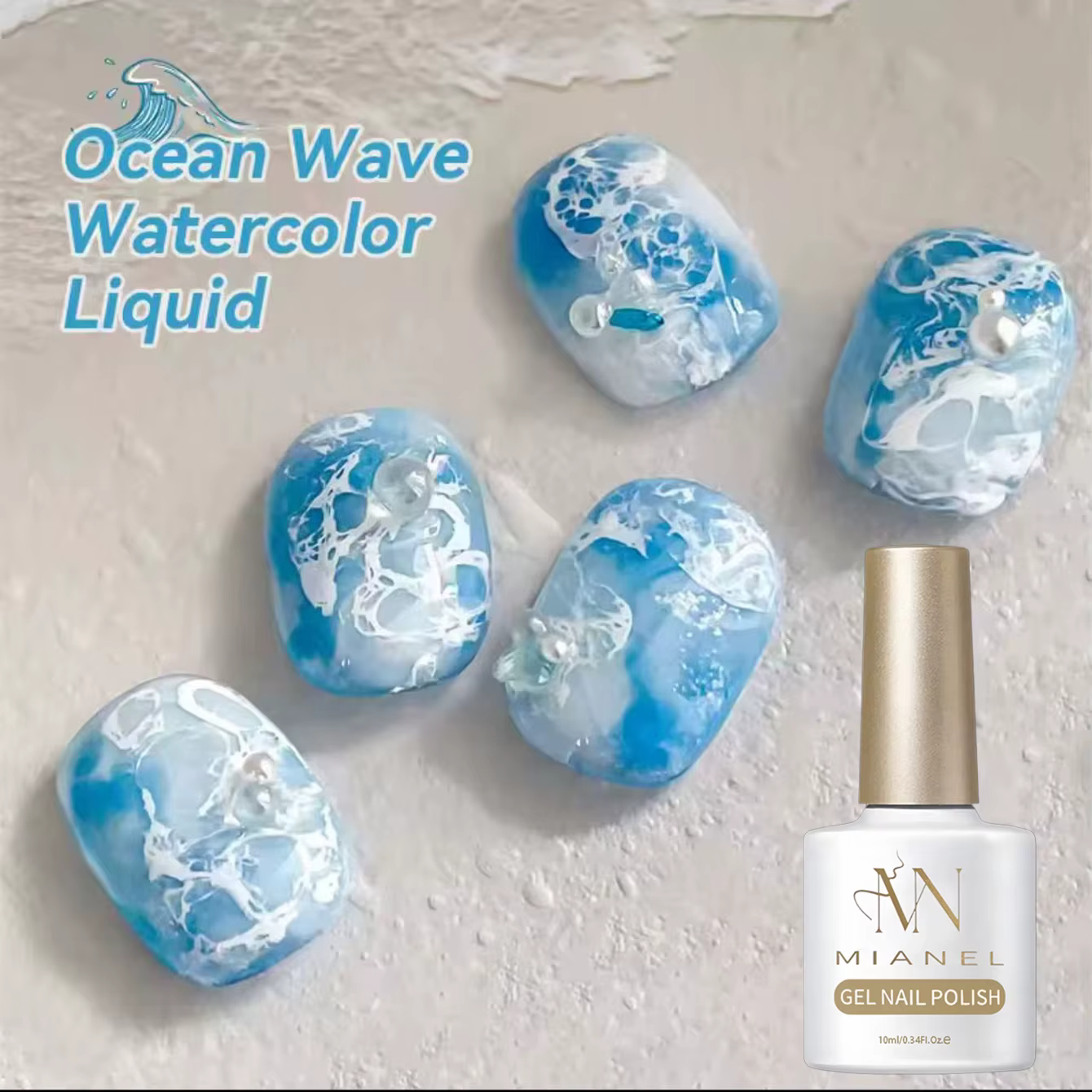 MN 10ML 2026 Nouveau Vernis à Ongles Blanc