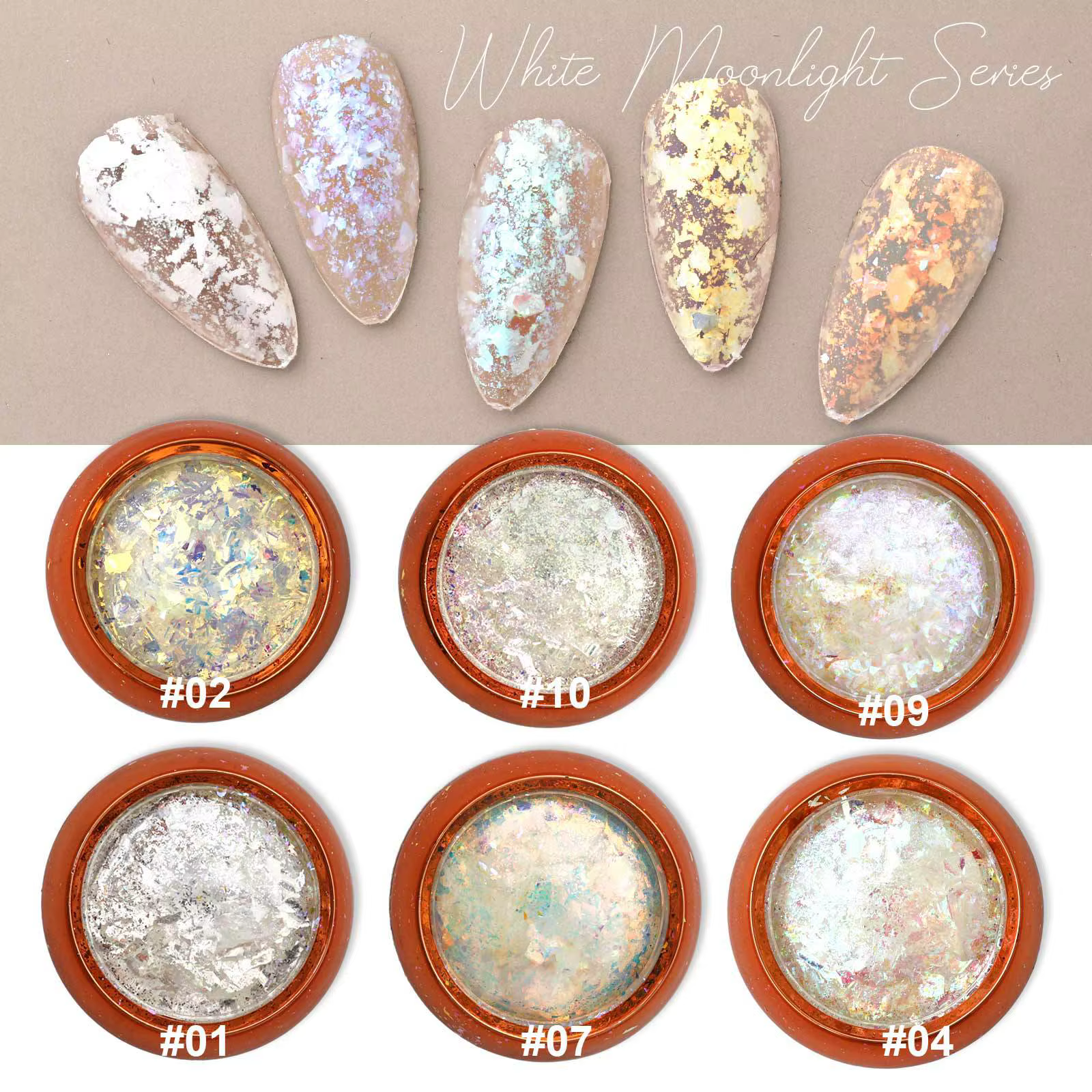2025 Nail Art décoration Super paillettes