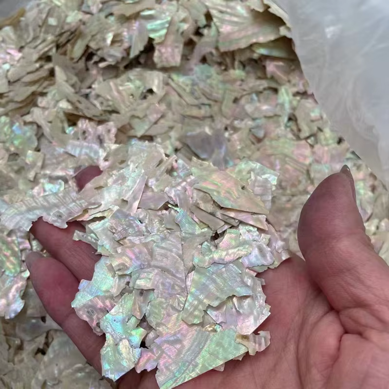 Ornements holographiques irréguliers pour les ongles