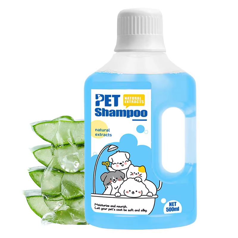 Shampoing de bain pour animaux de compagnie, 500ml, pour chats et chiens, soins et nettoyage, désodorisant doux et lisse, Anti-démangeaison, parfum longue durée