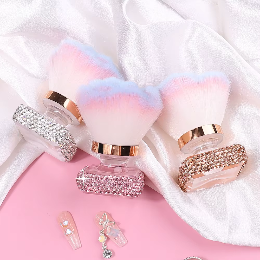 Brosse à tête de Rose en diamant pour Nail Art