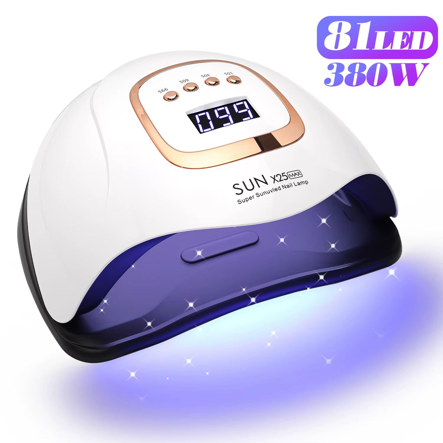 Lampe à ongles UV LED 380W