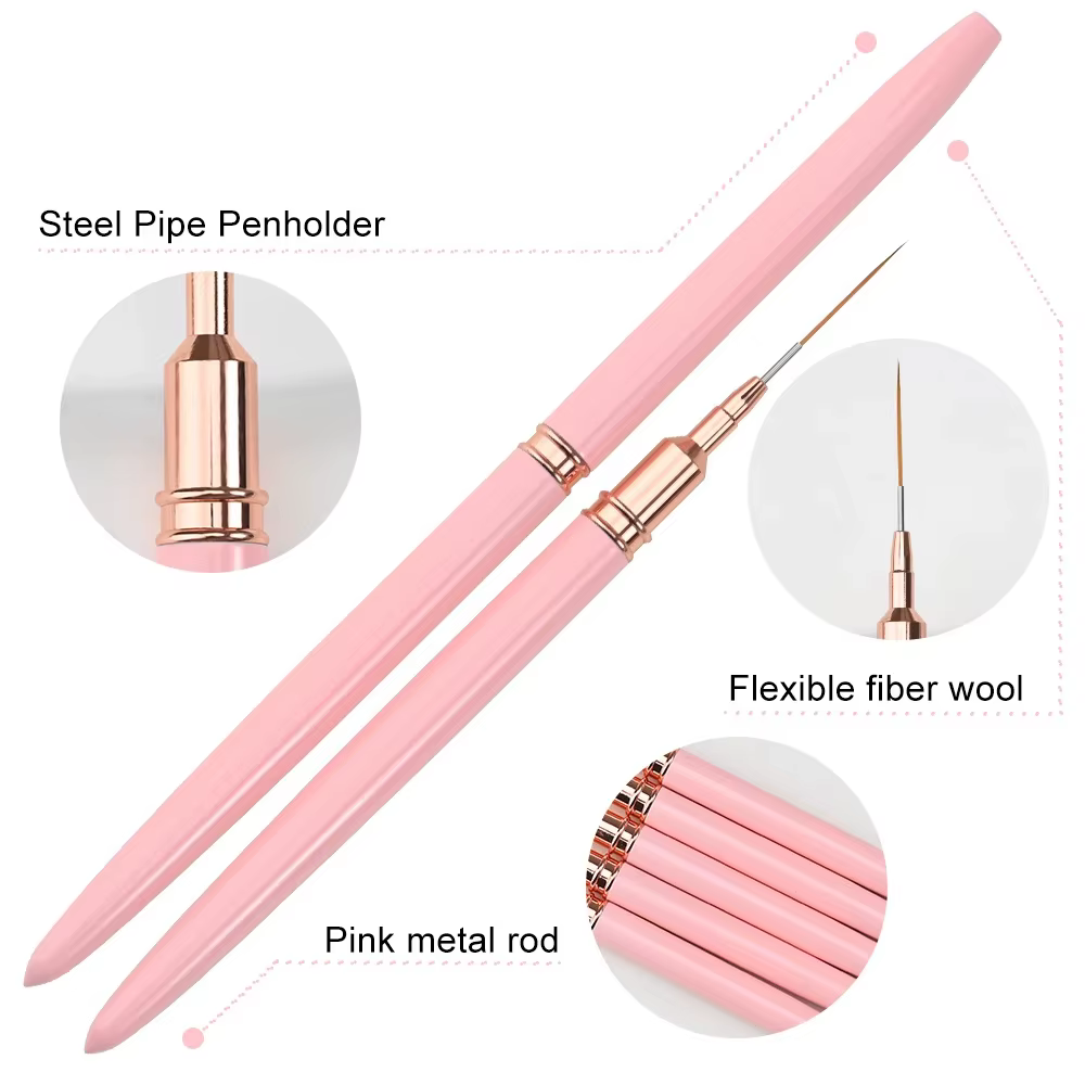 LULAA Nail Art Liner Pinceaux Peinture Détail