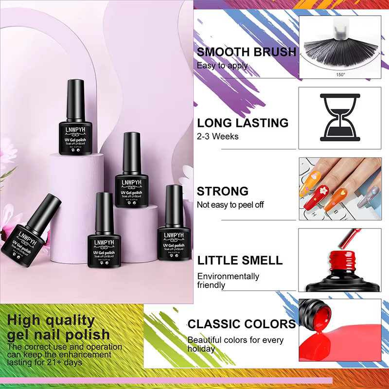 Kit de vernis à ongles Gel