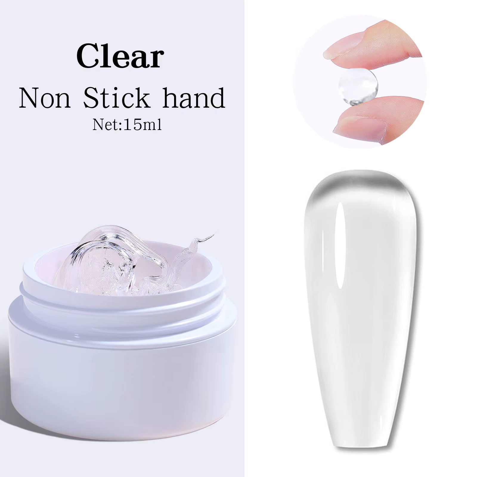 Gel d'extension rapide pour les ongles