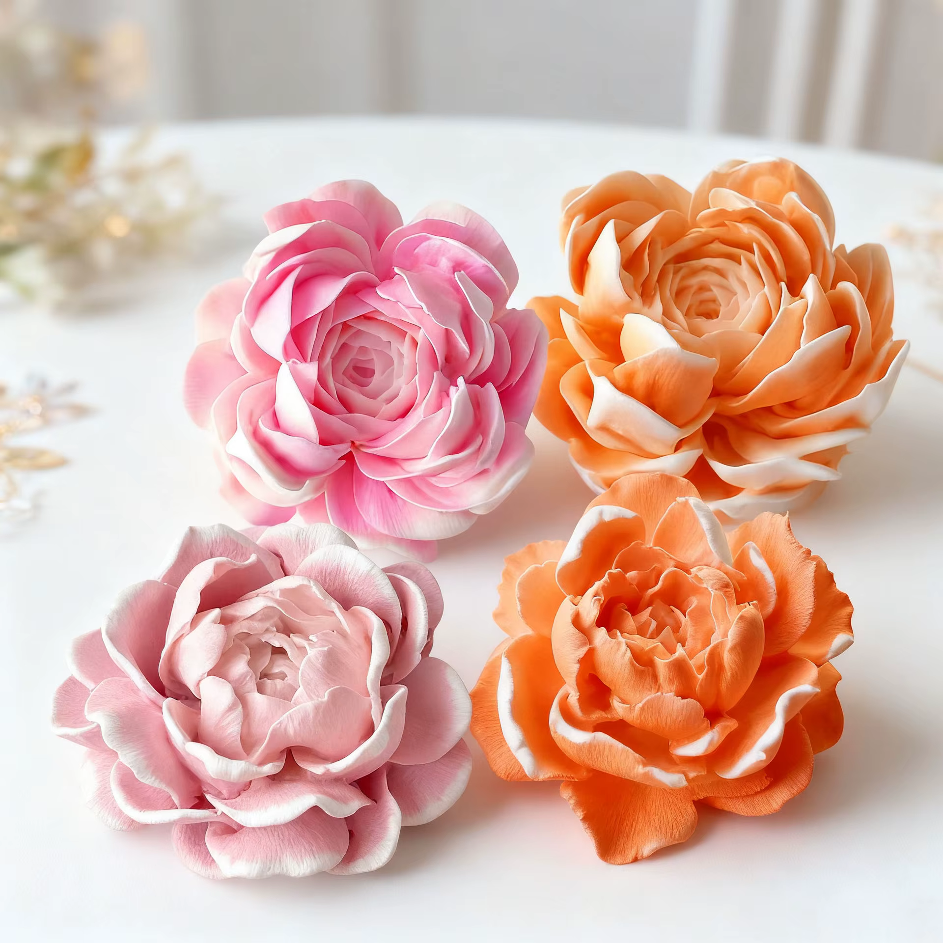 Moule en Silicone fleur de jasmin, bricolage, bougie, cire, savon, plâtre, époxy, artisanat, décoration de maison, cadeau, thérapie aromatique