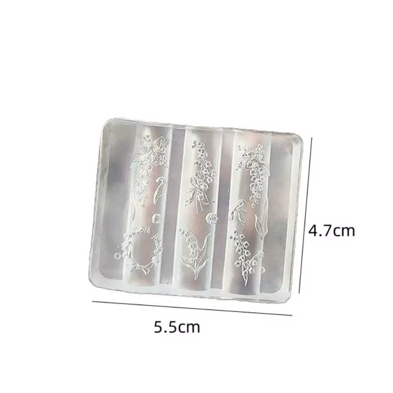 Moule à ongles 3D en Silicone