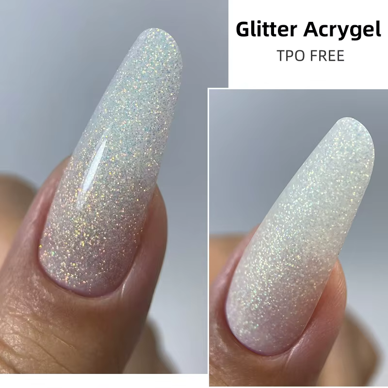 MSHARE 30g Gel acrylique scintillant sans TPO Extension