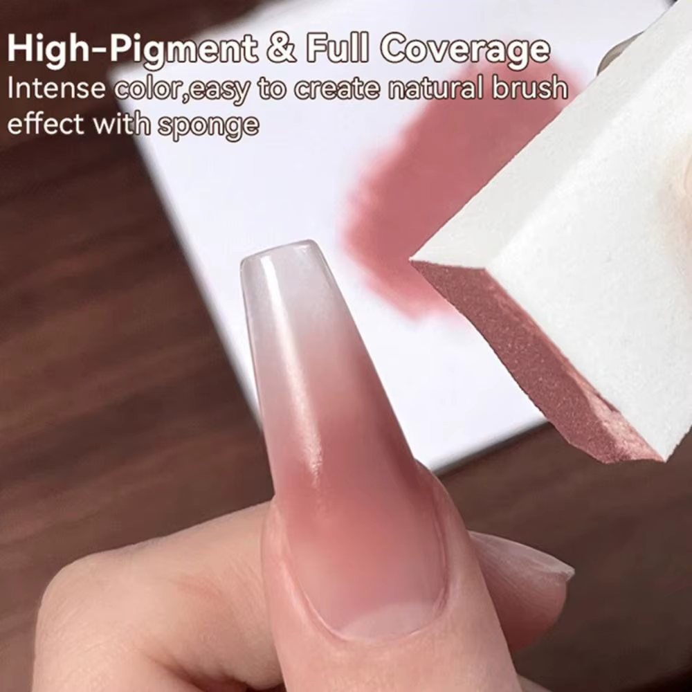 Gel de Peinture 4-en-1 Effet Dégradé 9 Couleurs pour Ongles