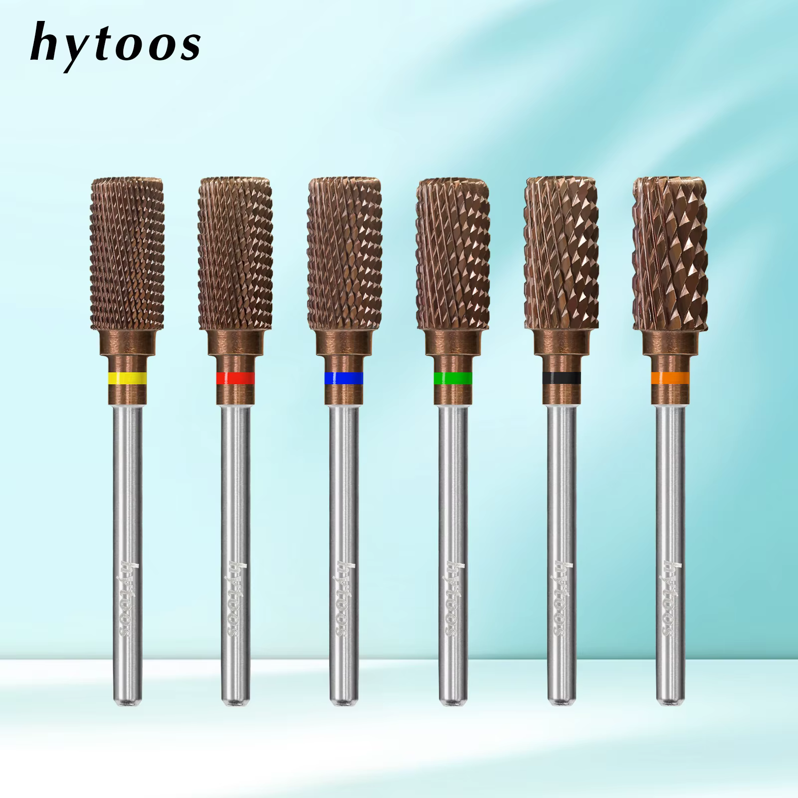 HYTOOS Embouts de ponceuse à ongles professionnels en carbure