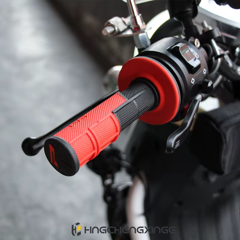 7/8 "22 24mm poignées de moto barre de poignée pour KTM YAMAHA universel Pit Bike Motocross moto poignée en caoutchouc GEL 6 couleurs