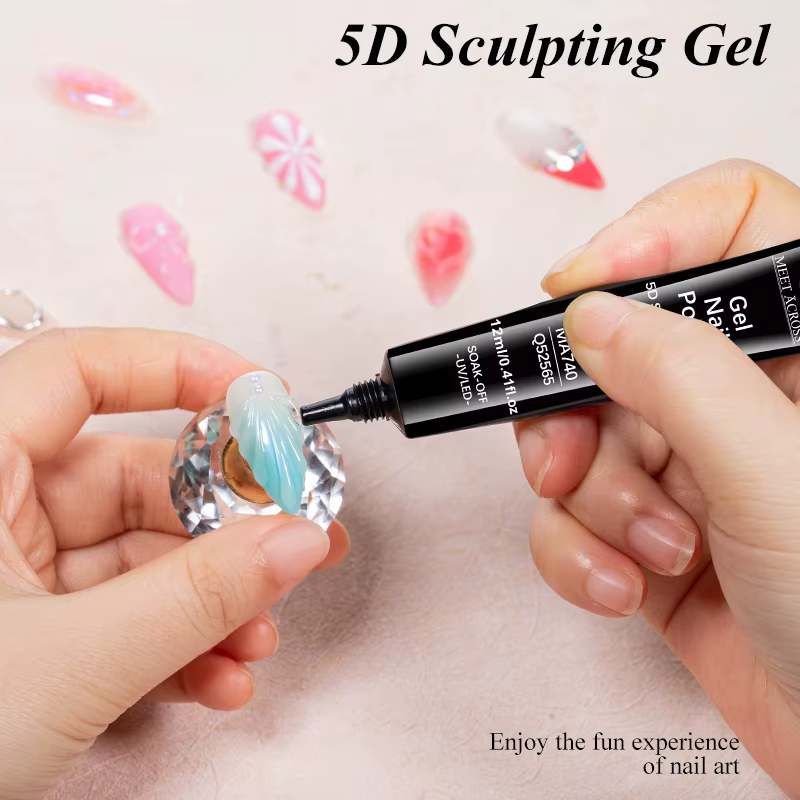 1/2/3 pièces 12ml 5D sculpture Gel vernis Nail Art modélisation Gel imperméable