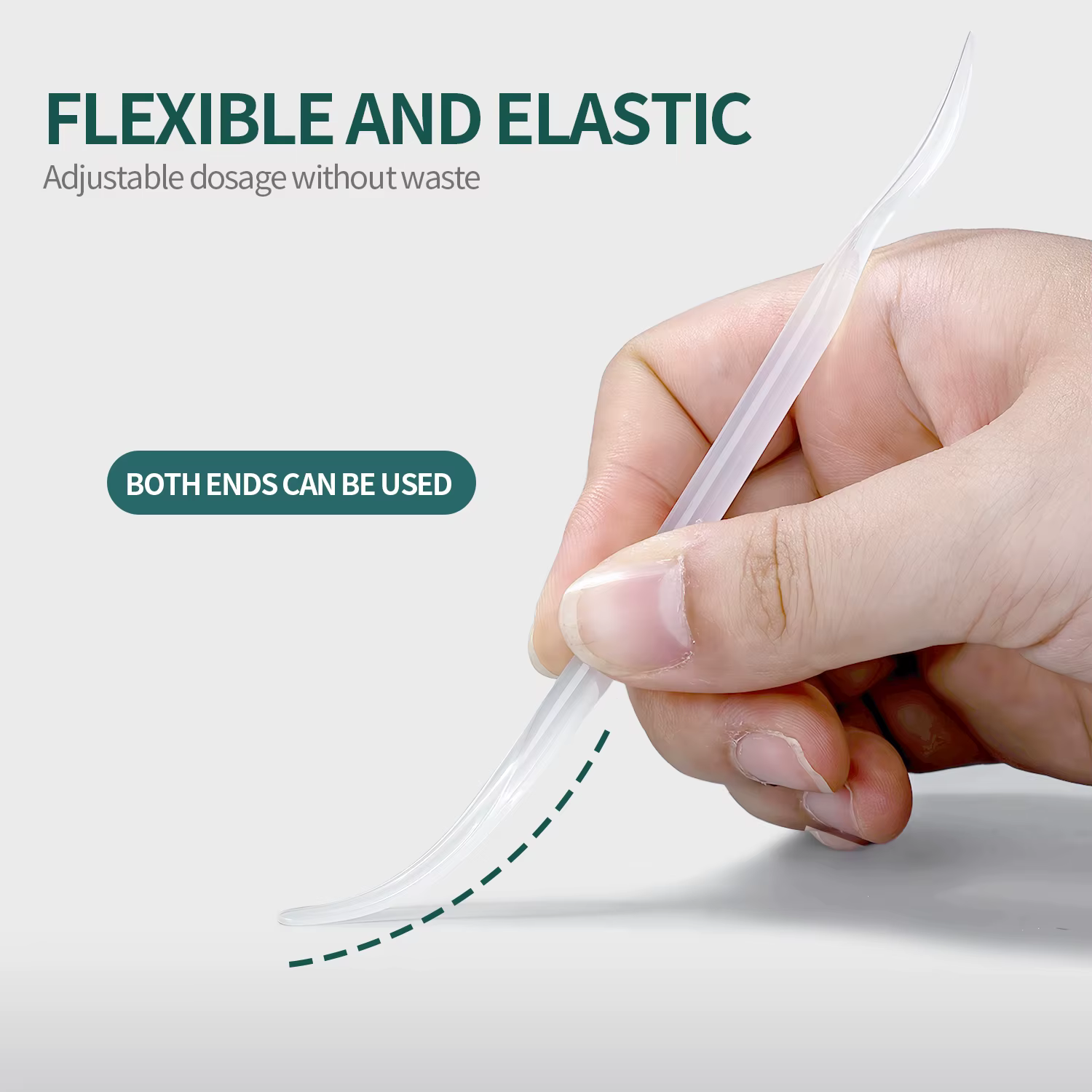 Bâtonnet mélangeur à double tête Nailpop pour gel à ongles liquide